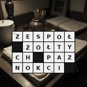 Hasło krzyżówkowe rzadki zespół o nieznanej etiologii w którym obserwuje się wrodzoną hipoplazję naczyń chłonnych rhinosinusitis wysięk w jamie opłucnej rozstrzenie oskrzeli obrzęki limfatyczne i dystroficzne żó - zespół żółtych paznokci – rozwiązanie, synonimy, podpowiedzi i definicje krzyżówkowe